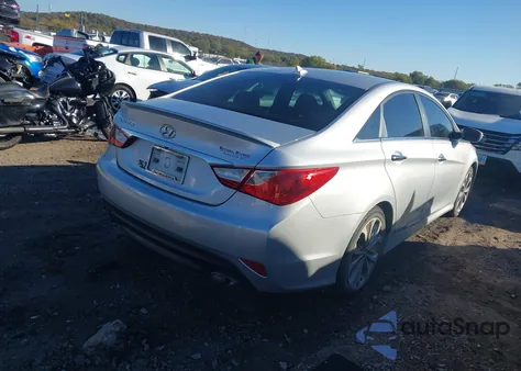 2014 Hyundai Sonata Se z USA, uszkodzony, nr VIN 5NPEC4AC0EH888272